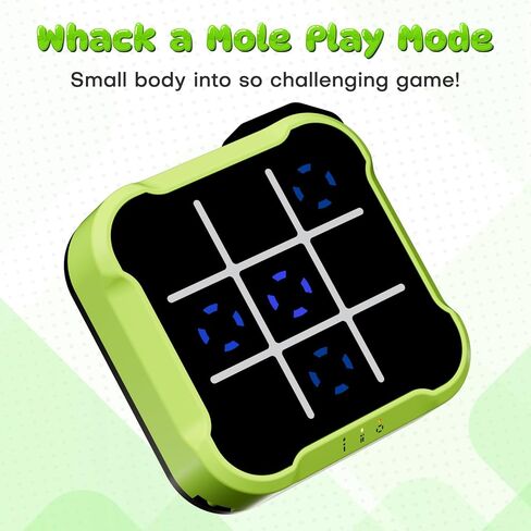 Tic Tac Toe Bolt Game, Handheld Electric Puzzle Game Console, Gift Ideal for Kids and Adults' Birthday, Electronic Board Games for Educational and Memory Growth, Portable Travel Games for Car Ride in Kuwait