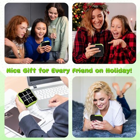 Tic Tac Toe Bolt Game, Handheld Electric Puzzle Game Console, Gift Ideal for Kids and Adults' Birthday, Electronic Board Games for Educational and Memory Growth, Portable Travel Games for Car Ride in Kuwait