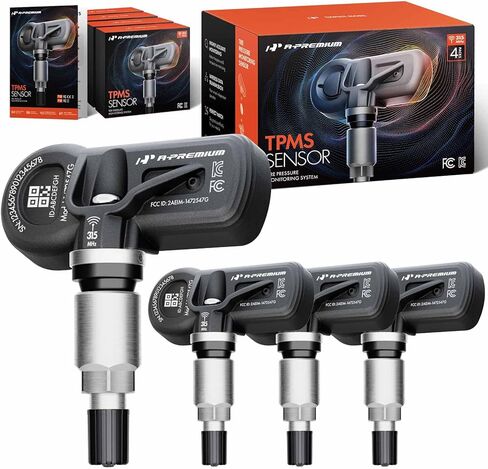 A-Premium 4PCS Pre-Programmed TPMS Sensor Tire Pressure Monitoring Sensor - Compatible with Nissan Rogue 2021-2024, Ariya 2022-2024, X-Trail 2021 & Mitsubishi Outlander 2022-2024 - 315MHz in Saudi Arabia