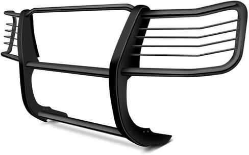 Black Horse Grille brush Bumper Guard Modular Black Compatible with 2017-2024 Nissan Titan(Excl. Titan XD models)-17NR27MA in Saudi Arabia