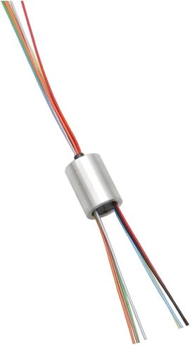 1 PCS Model Robot Anchor Fish 360 Degree Rotating Slip Ring Outer Diameter 8.5mm Miniature Metal Conductive Slip Ring Rotating Joint(Dia 8.5mm 4CH 2A) in Saudi Arabia