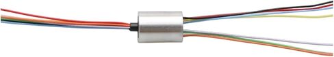 1 PCS Model Robot Anchor Fish 360 Degree Rotating Slip Ring Outer Diameter 8.5mm Miniature Metal Conductive Slip Ring Rotating Joint(Dia 8.5mm 4CH 2A) in Saudi Arabia