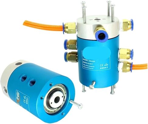 1 PCS Rotary Joint 4 Channels Conductive Rotary Slip Ring 6-56 Wire 2A 5A(4 Passage 12CH 5A) in Kuwait