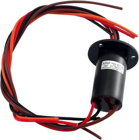 Slip Ring Slip Ring Brush Collector Ring Carbon Brush 4 Wires 30A Current Diameter 31mm in Saudi Arabia