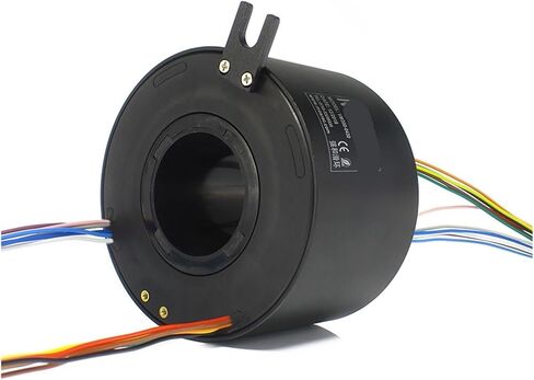 Slip Ring Hole Size 25.4mm OD 86mm with 6/12/18/24 Wire 10A Conductive Slip Ring(25.4X86mm 6CH10A) in Saudi Arabia