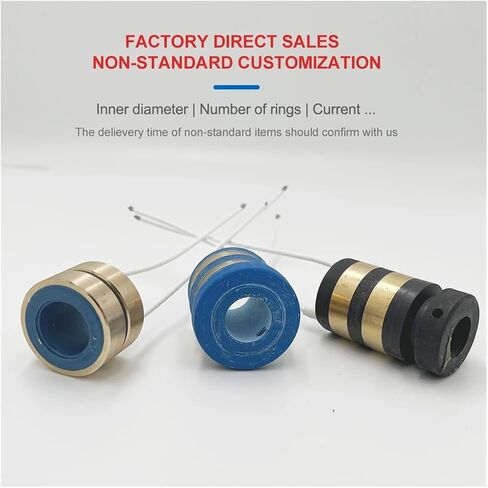 1 Pcs 14x28x48 Alternator Brush Slip Ring Collector 2 Wire Rotary for Marshmallow Machine(16.4x30x22-2) in Saudi Arabia