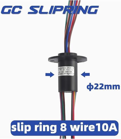 Slip Ring Collector Ring Slip Ring Brush Carbon Brush Rotary Joint 8 Wires 10A Current in Saudi Arabia