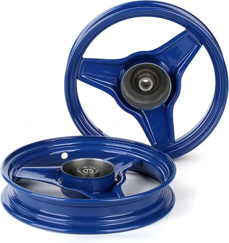PW50 Rim Kit, Front and Rear Rim Kit for yamaha PY50 PW50 PeeWee Y-Zinger 50 Kid Bikes (Blue) in Saudi Arabia