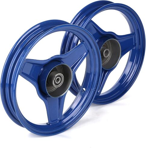PW50 Rim Kit, Front and Rear Rim Kit for yamaha PY50 PW50 PeeWee Y-Zinger 50 Kid Bikes (Blue) in Saudi Arabia