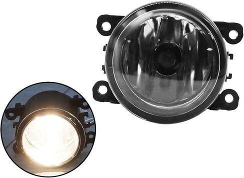 Front Bumper Fog Light Assembly Compatible with 2016 2017 2018 Outlander w/Covers+ Wire Harness Switch in Saudi Arabia