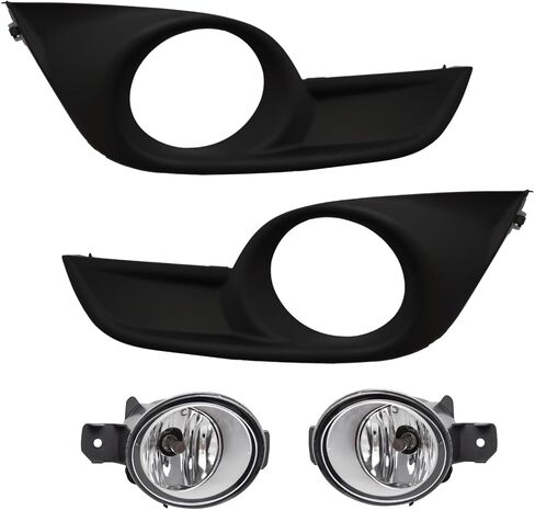 أضواء الضباب متوافقة مع 2013 2014 2015 Nissan Altima Front Lights Assembly عدسة واضحة مع تسخير وتبديل السائق الأيسر وجانب الراكب الأيمن in Kuwait