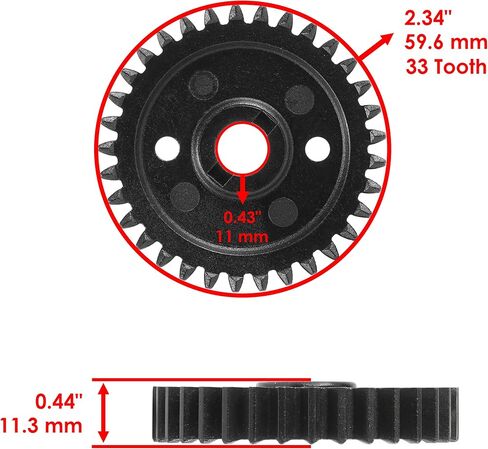 Caltric Oil Pump Gear Compatible With John Deere Z840A F725 F911 285 320 345 425 445 GX345 M76098 in Saudi Arabia