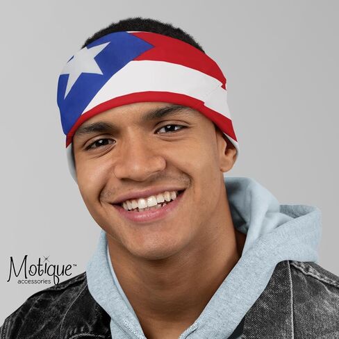 Motique Accessories Large Cotton Bandanas - Haiti Flag Haitians Bandanna in Saudi Arabia