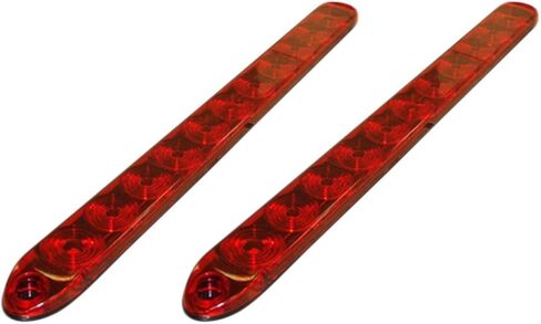 زوج Tecniq Red 15 "مقاوم للماء 11 LED LED LIGHT BAR in Saudi Arabia