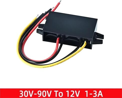 30-90V إلى 12V 1A 2A 3A محول الطاقة 36V 48V 60V 72V 90V إلى 12 فولت 1-3A منظم المحول (30-90V إلى 12V 1A3) in Kuwait