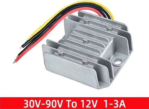 30-90V إلى 12V 1A 2A 3A محول الطاقة 36V 48V 60V 72V 90V إلى 12 فولت 1-3A منظم المحول (30-90V إلى 12V 1A3) in Kuwait
