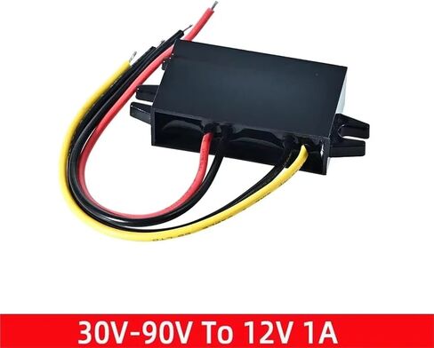30-90v to 12V 1A 2A 3A Power Converter 36V 48V 60V 72V 90V to 12V 1-3A Step Down Converter Regulator(30-90V to 12V 1A3) in Kuwait