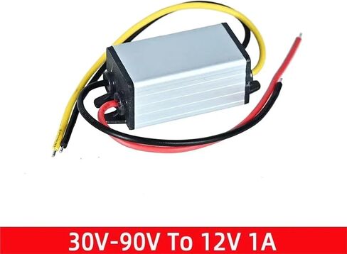30-90v to 12V 1A 2A 3A Power Converter 36V 48V 60V 72V 90V to 12V 1-3A Step Down Converter Regulator(30-90V to 12V 1A3) in Kuwait