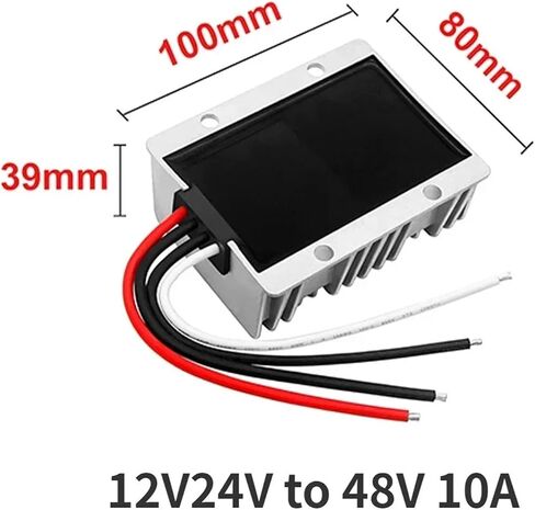 12V to 48V 3A 5A 6A 10A Step Up Power Converter 12 Volt to 48 Volt Voltage Boost Power Supply Module Regulator(12V24V to 48V 10A) in Saudi Arabia