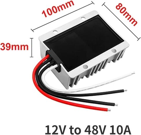 12V إلى 48V 3A 5A 6A 10A محول الطاقة 12 فولت إلى 48 منظم وحدة تزويد الطاقة في الجهد الفولت (12V24V إلى 48V 10A) in Kuwait