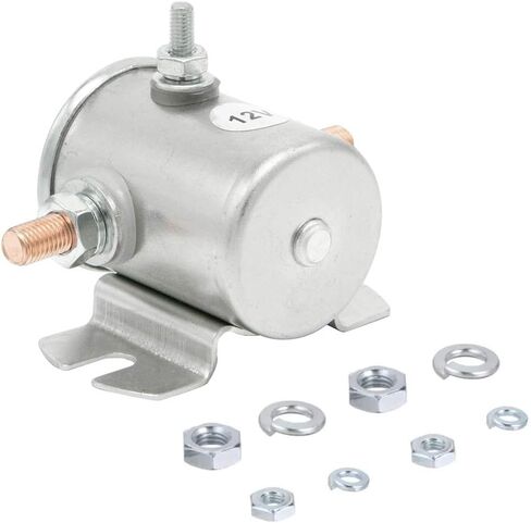 Continuous Duty Solenoid Relay Nickel-Plating For Golf Carts,Winch, Marine In Rush 12VDC Max 300A Replaces # 70-111224, 3635820, 1114208, 1114218, 1114223, 1114534, 1114547 in Saudi Arabia