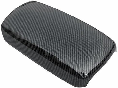 Car Accessories Fit for Toyota Corolla 2020-2024 Interior ABS Center Console Armrest Pad Cover Decoration Trim 1PC Set (Carbon Fiber) in Saudi Arabia