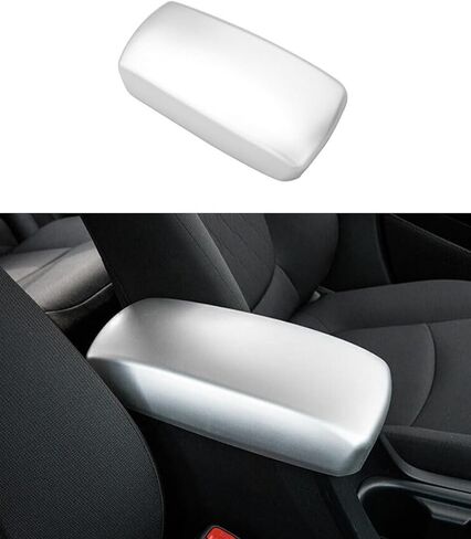 Car Accessories Fit for Toyota Corolla 2020-2024 Interior ABS Center Console Armrest Pad Cover Decoration Trim 1PC Set (Carbon Fiber) in Saudi Arabia
