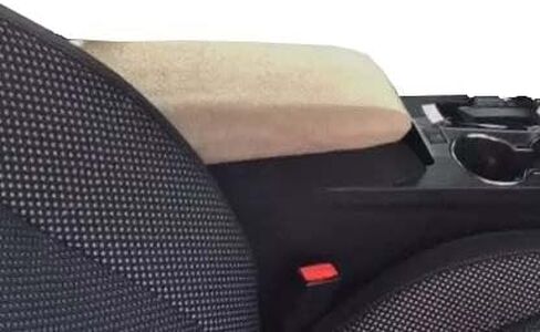 Designed for Ford Edge 2015-2024 Handmade in USA Fleece Auto Armrest Center Console Cover Protector Black in Saudi Arabia