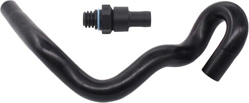 Motoku PCV Valve and Hose for Jeep 2.4 Cherokee 2014-2017 ، Compass 2017-2018 ، Renegade 2015-2017 ، Chrysler 200 2.4 2015-2017 ، Dodge Dart 2.4 2014-2016 ، Fiat 500x 2.4 2016-2018 in Saudi Arabia