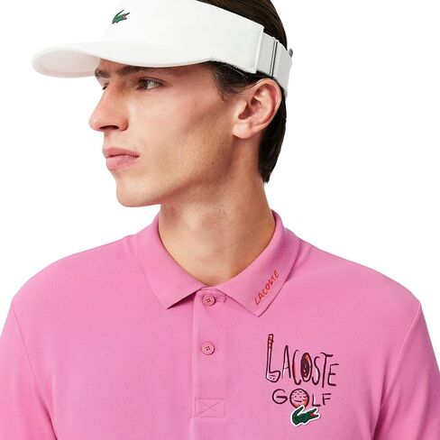 Lacoste Men's Sport Classic Fit UV Protect Piqué Golf Polo Shirt in Saudi Arabia