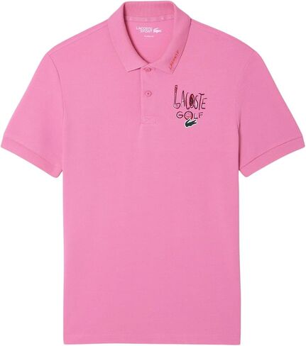 Lacoste Men's Sport Classic Fit UV Protect Piqué Golf Polo Shirt in Saudi Arabia