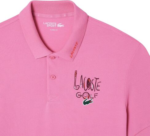 Lacoste Men's Sport Classic Fit UV Protect Piqué Golf Polo Shirt in Saudi Arabia