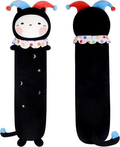 Long Cat Plush Boby Pillow, 24inch Cute Long Cat Avocado Plush Toy, Soft Kitten Boby Hugging Pillow Gifts for Kids, Boys and Girls in Saudi Arabia