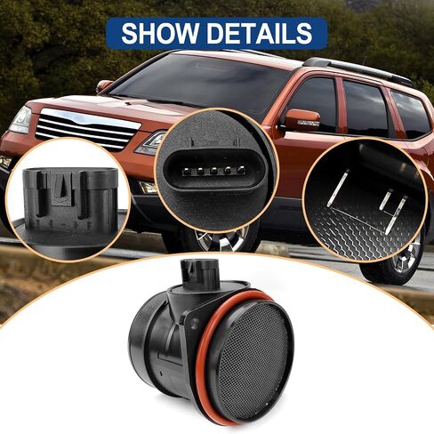 مستشعر تدفق الهواء الشامل MAF متوافق مع Hyundai Sonata 2006-2010 Chevy Exhinox 2005-2009 Pontiac G6 2006-2010 استبدال 28164-3C100 28110-3C100 in Saudi Arabia