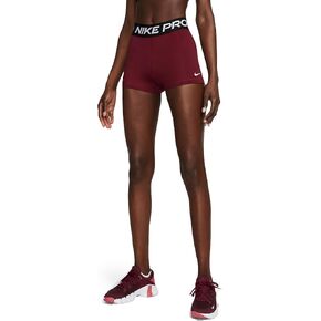 شورت Nike Pro للسيدات 3 "(كبير الشمندر الداكن/الأسود/الأبيض) in Kuwait
