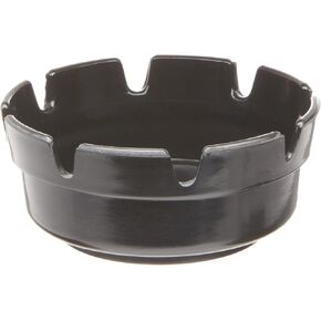 قطر Crestware MEL263B 4 أونصة من 1-3/4 أونصة قطر الميلامين الأسود 8 صينية الرماد (حالة 12) in Kuwait