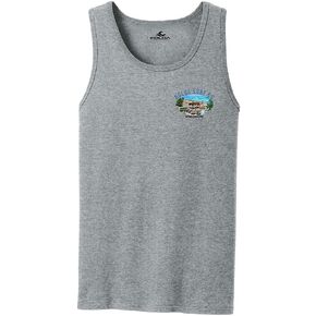 Koloa Surf Mens San Onofre Logo Cotton Tank Tops in S-4XL in Saudi Arabia