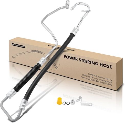 A-Premium Power Teenering Hose Line Line Assembly متوافق مع Lincoln Navigator 2003 2004 2005 2006 V8 5.4L in Saudi Arabia
