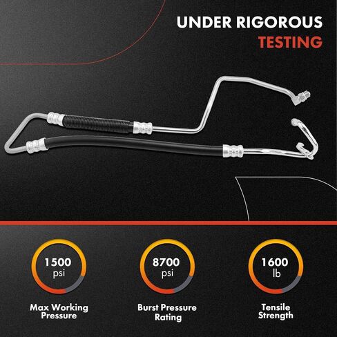 A-Premium Power Teenering Hose Line Line Assembly متوافق مع Lincoln Navigator 2003 2004 2005 2006 V8 5.4L in Saudi Arabia