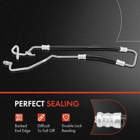 A-Premium Power Teenering Hose Line Line Assembly متوافق مع Lincoln Navigator 2003 2004 2005 2006 V8 5.4L in Saudi Arabia