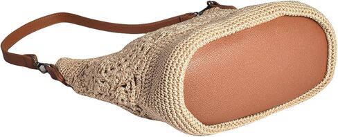 Eiyye Boho Crochet Crossbody Bag Women Handmade Hobo Purse Lace Large Tote Bag for Summer, Beach, Travel and Daily Use in Saudi Arabia