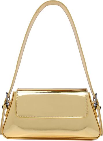 Women Small Shoulder Bag Cute Hobo Tote Handbag Evening Clutch Bag Y2k Sparkly Silver Purse for Party Prom Wedding in Saudi Arabia