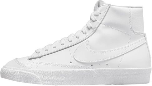حذاء رياضي نسائي من Nike Blazer Mid '77 من القماش (أبيض/أبيض-شراع-أسود، 7) in Saudi Arabia