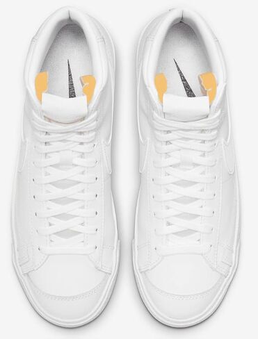 حذاء رياضي نسائي من Nike Blazer Mid '77 من القماش (أبيض/أبيض-شراع-أسود، 7) in Saudi Arabia