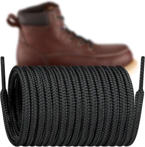 Shoelaces for Irish Setter Boot, 4.5MM Round Shoe Laces Strings Replacement for Hiking Working Shoes in Saudi Arabia
