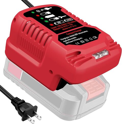 استبدل شاحن السيارة الصغير DCB112 لبطارية Dewalt 20V، شاحن سيارة سريع محمول لـ Dewalt 20V/60V، قابس ولاعة السجائر، مقاس 1/2 لـ DCB112 (فقط لبطارية 20V/60V) in Kuwait