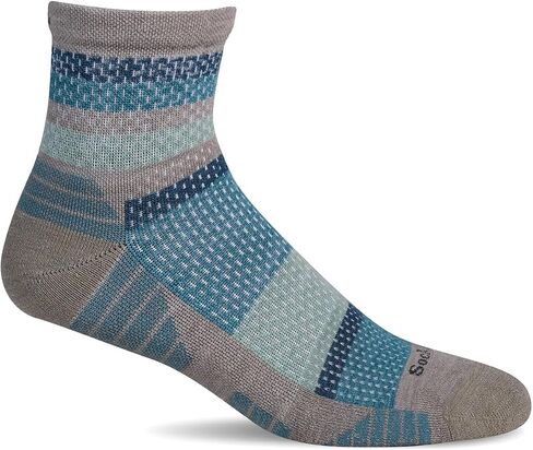 Sockwell Women's Journey Quarter Moderate Compression Sock in Saudi Arabia