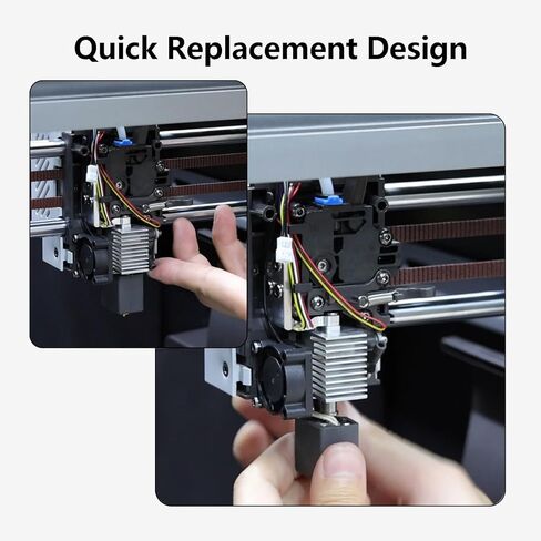 KOYOFEI 5 قطع فوهات 0.4 مم و5 قطع جوارب سيليكون، أجزاء طابعة ثلاثية الأبعاد غطاء سيليكون Hotend لطابعات Anycubic Vyper وKobra Max FDM ثلاثية الأبعاد in Kuwait