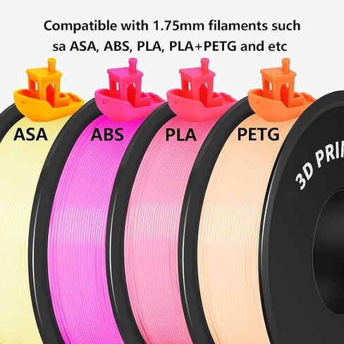 KOYOFEI 5 قطع فوهات 0.4 مم و5 قطع جوارب سيليكون، أجزاء طابعة ثلاثية الأبعاد غطاء سيليكون Hotend لطابعات Anycubic Vyper وKobra Max FDM ثلاثية الأبعاد in Kuwait