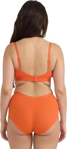 Women's Core Wirefree Ribbed Cotton Triangle Bralette in Saudi Arabia